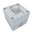Industrial button gray