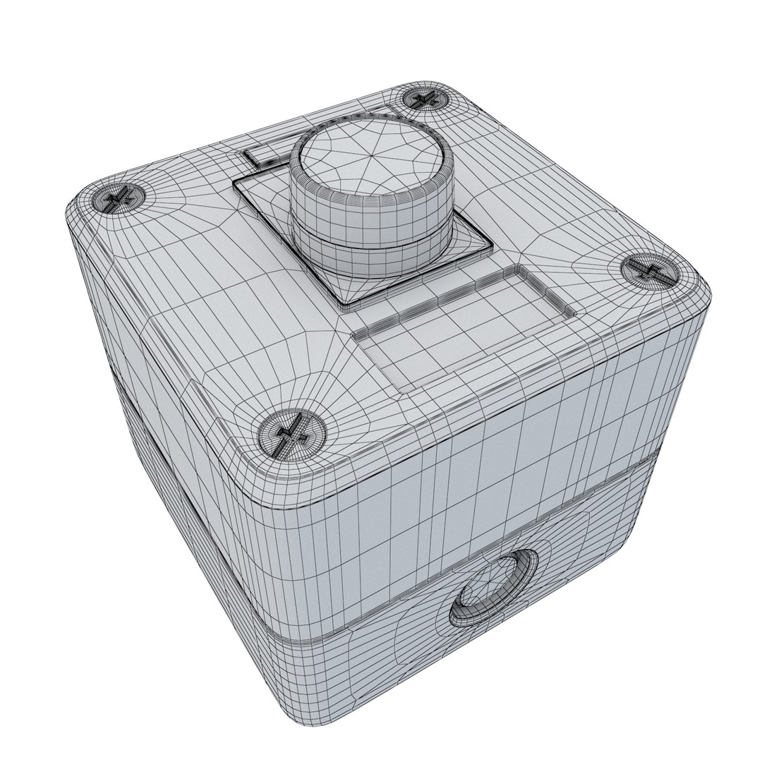 Industrial Button Model - TurboSquid 1270894