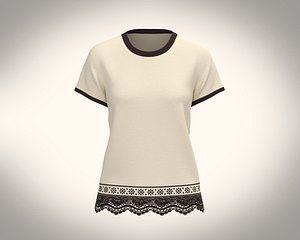 3D ladies Tops with Less