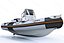 inflatable boat zodiac 550 3d model