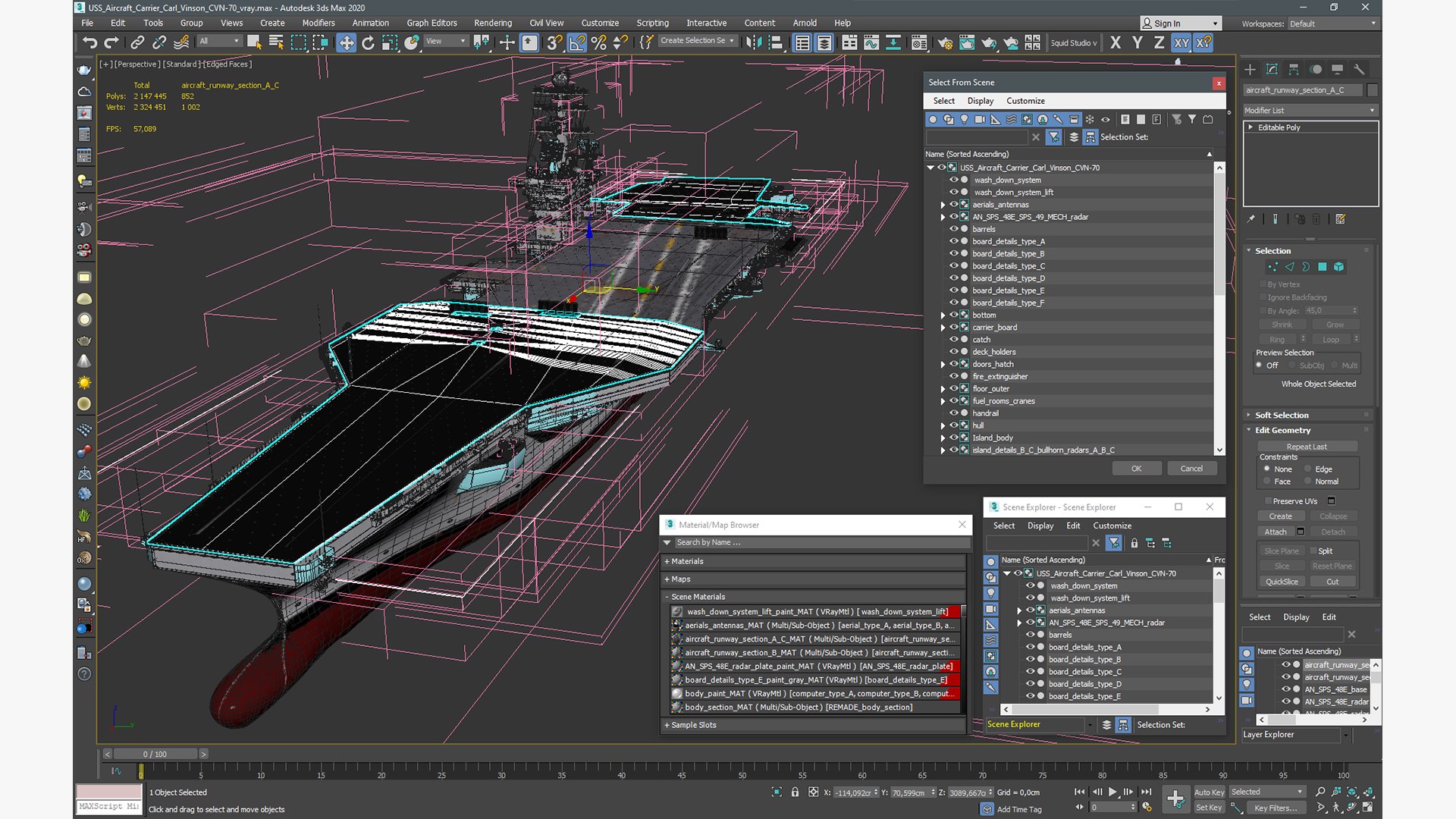 3D USS Aircraft Carrier Carl Vinson CVN-70 https://p.turbosquid.com/ts-thumb/9x/BhCYro/CD/uss_aircraft_carrier_carl_vinson_cvn70_038/jpg/1753823338/1920x1080/fit_q87/bbb1a5fd18f99c9bf0063aa7928a96ebd30052ff/uss_aircraft_carrier_carl_vinson_cvn70_038.jpg