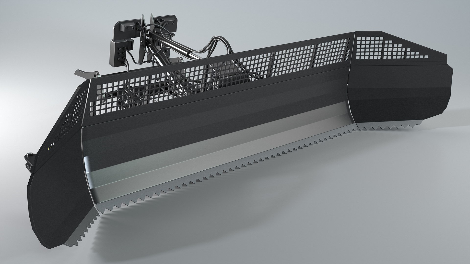 Snowplow 3D model preview
