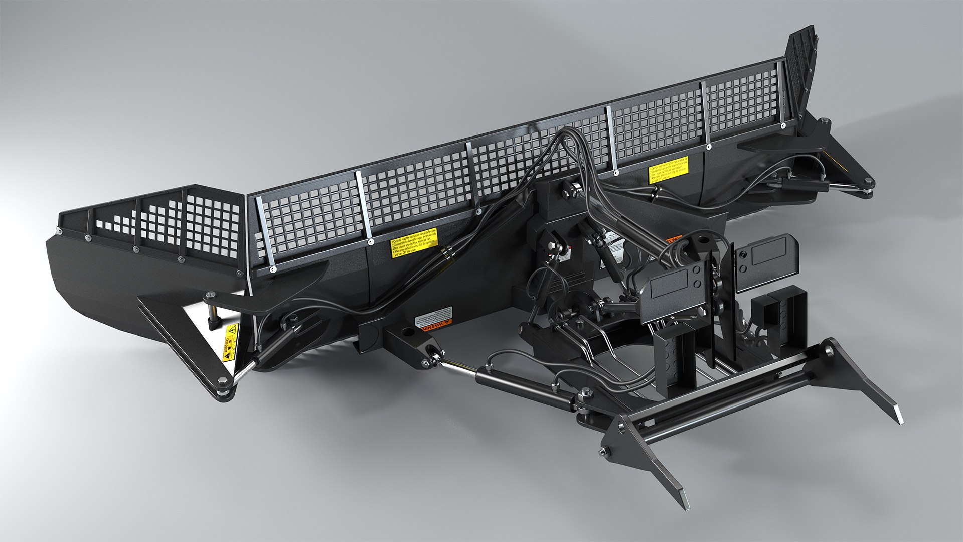 3D snowplow snow - TurboSquid 1516175