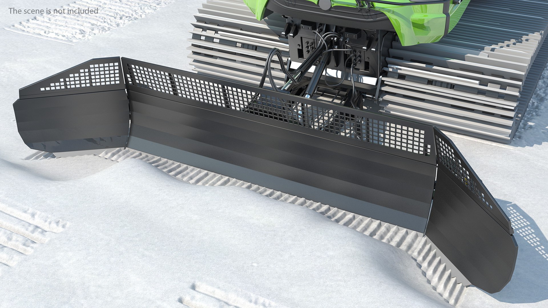 3D snowplow snow - TurboSquid 1516175