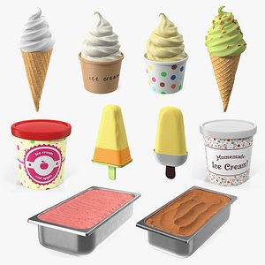 3D Ice Cream Collection 4