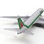 Boeing 767-300F Alitalia 3D Model