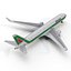Boeing 767-300F Alitalia 3D Model
