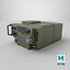 3D Harris Falcon III Field Radio Unit model