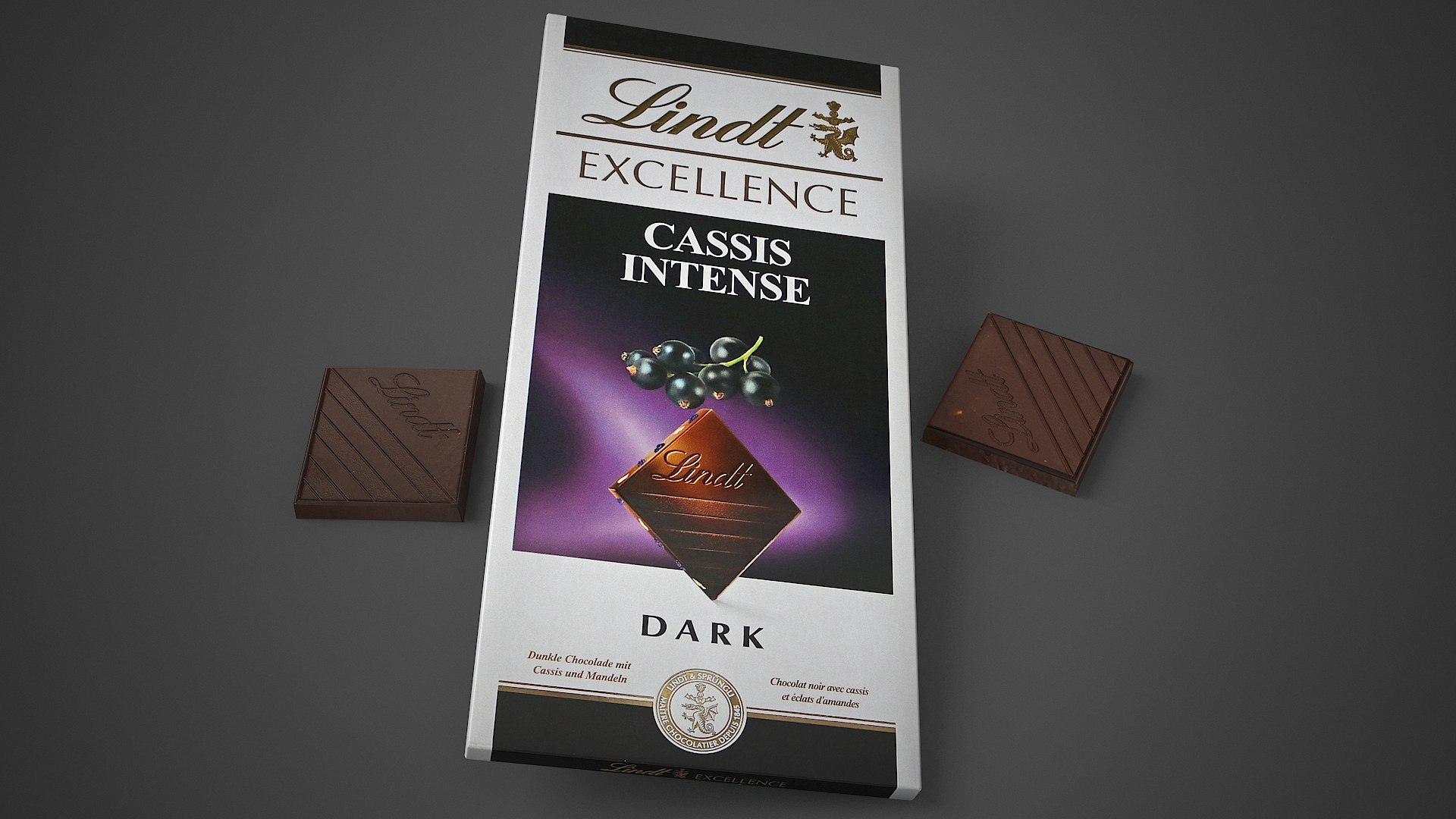 lindt excellence cassis chocolate bar 3D model https://p.turbosquid.com/ts-thumb/9x/OdML9K/Tx/render4/jpg/1703801920/1920x1080/fit_q87/6cb1fe44f9e22fd696afe8ee25d66af43aa6bae3/render4.jpg