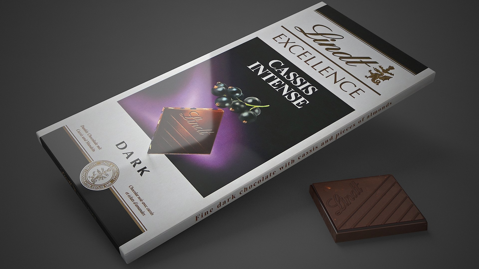 lindt excellence cassis chocolate bar 3D model https://p.turbosquid.com/ts-thumb/9x/OdML9K/nN/render1/jpg/1703801919/1920x1080/fit_q87/80f2569d0389028a4e8fe2cc3e3ebeed3779c483/render1.jpg