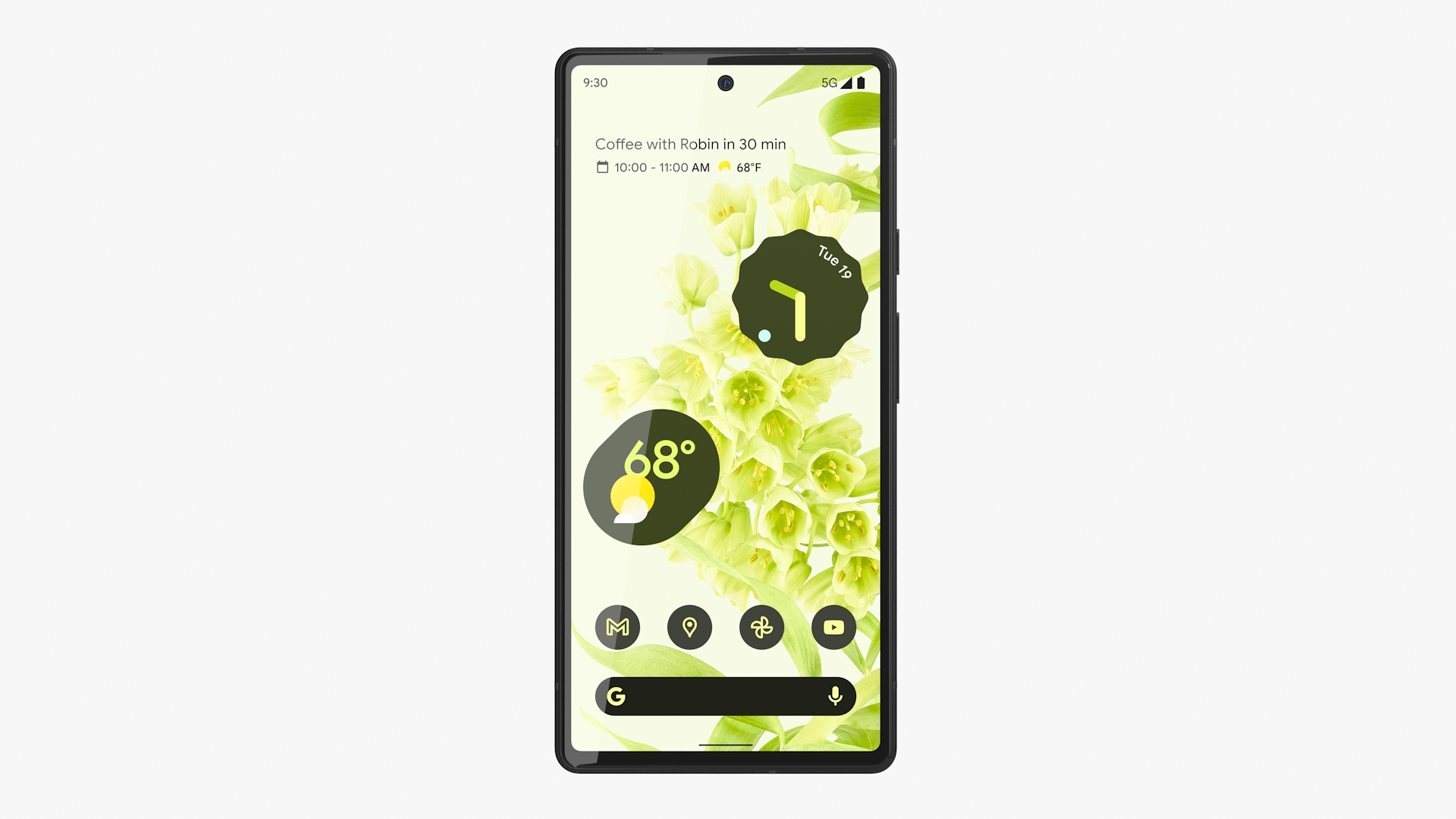 Google Pixel 6 Sorta Seafoam 3D Model - TurboSquid 1806278
