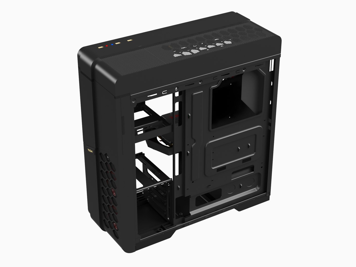 Computer Case 04 3D Model - TurboSquid 2059573