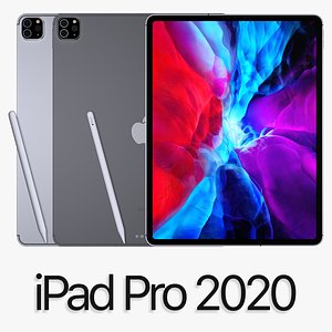 ipad pro 2020 3D model