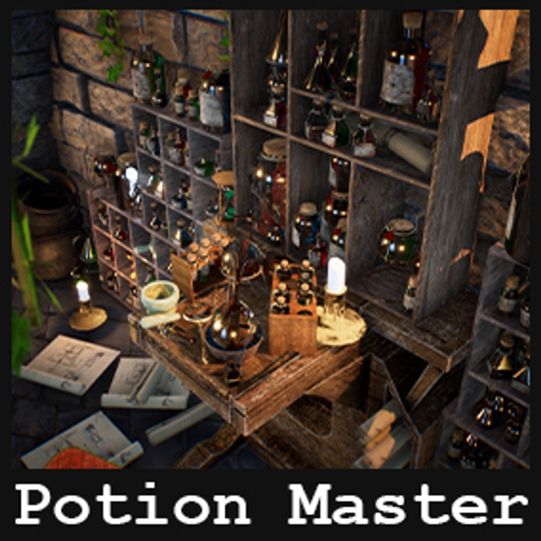Potion Master 45 Assets model https://p.turbosquid.com/ts-thumb/9x/Uij8EF/Gh/potionmaster45assets_thumb284x284b4761fa73693653374cf4af8e03300e9/png/1691159915/1920x1080/fit_q87/9bf56af2feb4481999fbe3edfda28075173b6be5/potionmaster45assets_thumb284x284b4761fa73693653374cf4af8e03300e9.jpg