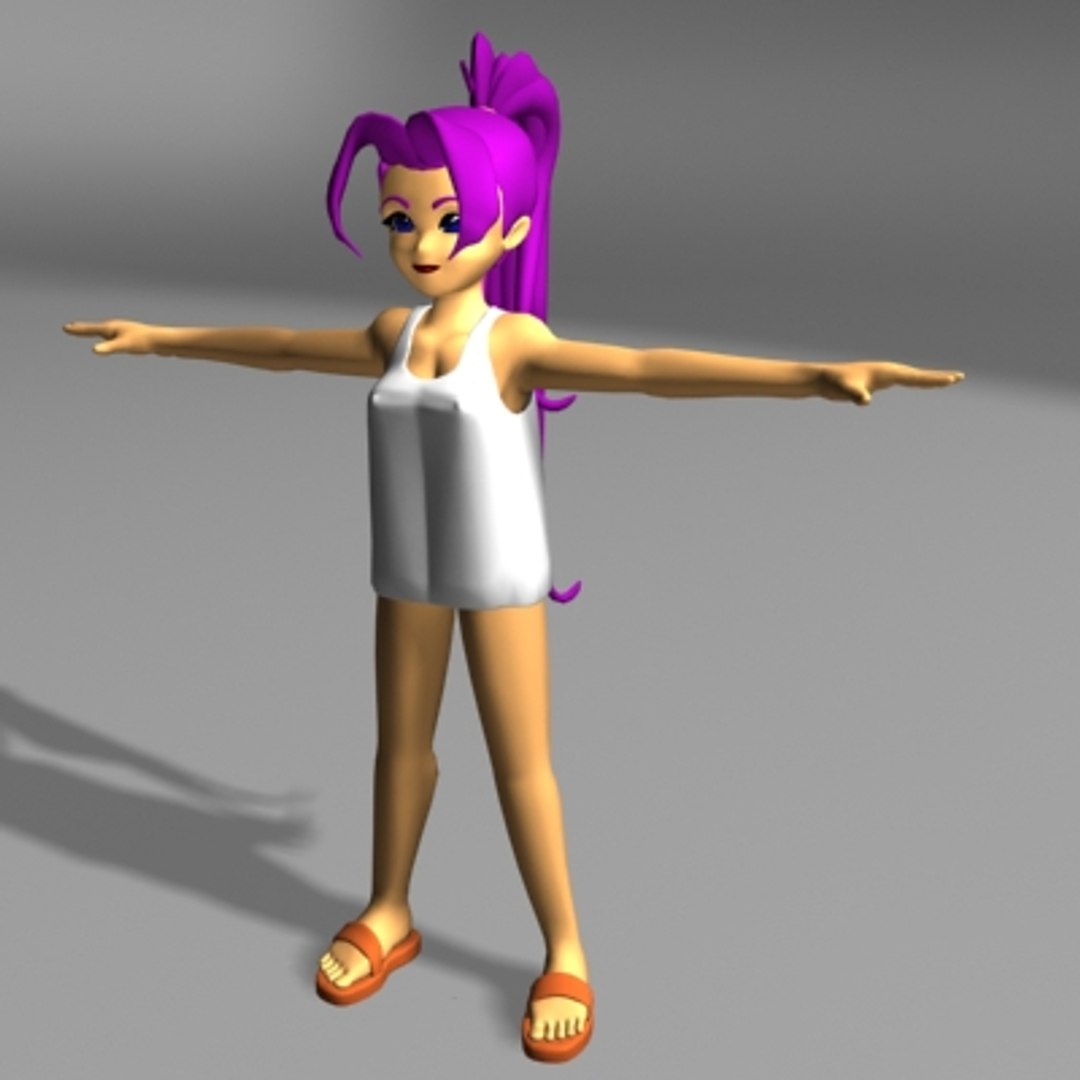 3d 10 female lightwave