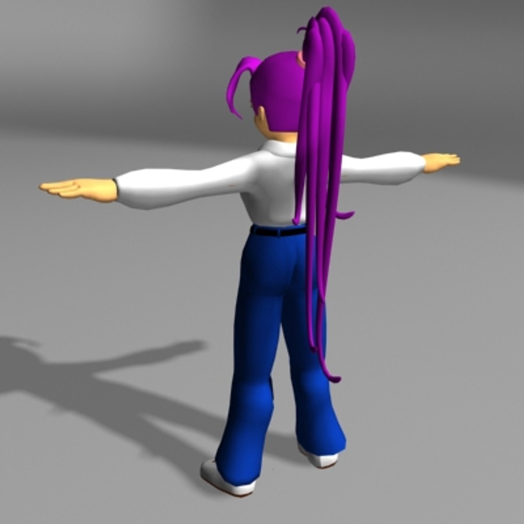 3d 10 female lightwave