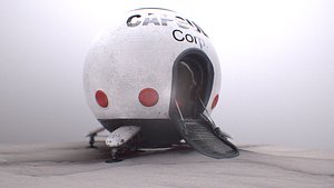 Capsule Corporation Spaceship