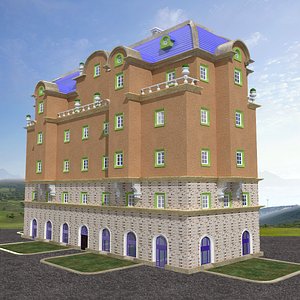 3D villa