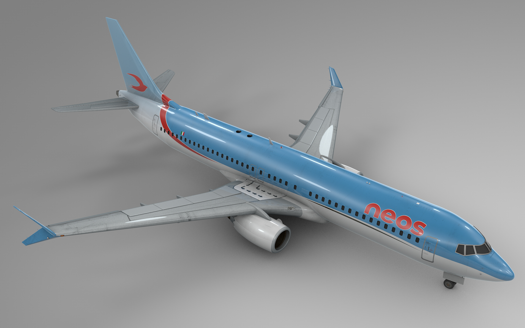 3D Boeing 737-8 MAX NEOS AIR L1341 - TurboSquid 1714675