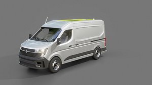 3D model Renault Master Panel Van