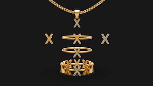 letter x set