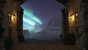 Ocean temple 3D model