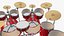 3d metal drum kit
