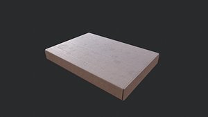 cardboard box 04 3D model