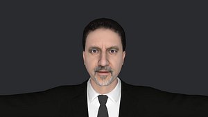 Al Nedjari Hyper Realistic Full Body Fully Rigged 3D Character