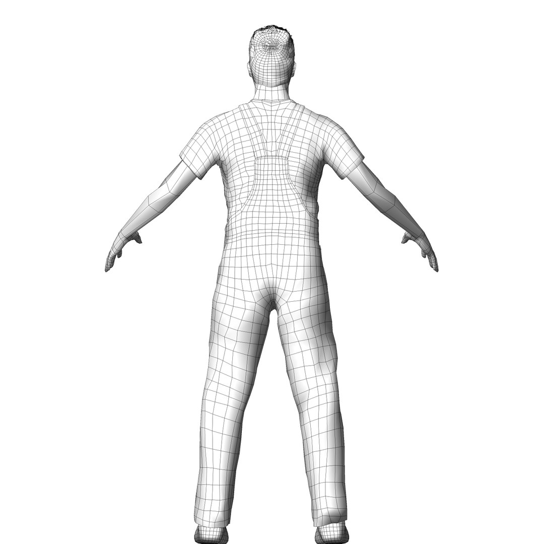 3D Model White Man Rigging - TurboSquid 1562095