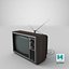 Alter Fernseher 8K PBR-Texturen