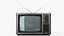 Alter Fernseher 8K PBR-Texturen