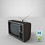 Alter Fernseher 8K PBR-Texturen