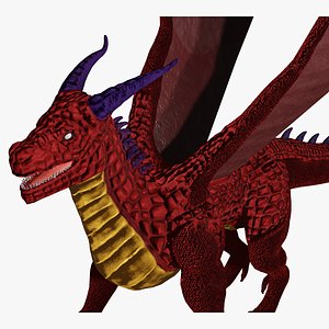 3D Dragon with Textures