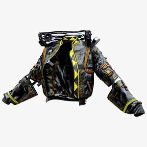 3D Cyberpunk Jacket