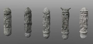 Pagan idols. Set of 5.