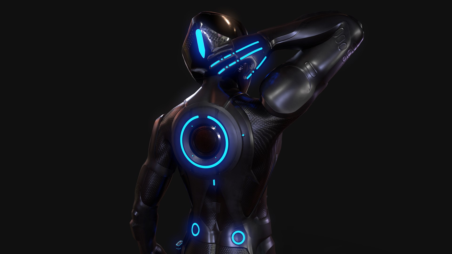 3D Tron Legacy Rinzler - TurboSquid 1710716