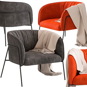 Home Republic Miami Chair 3D model