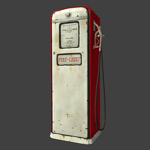 Old Gas Pump