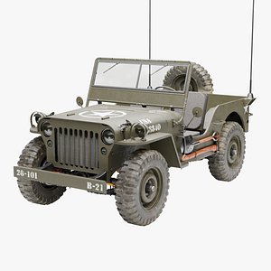 Jeep Willys MB model