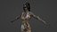 Realistisches manipuliertes mittelalterliches Action-Girl-Timsha-Charakter-3D-Modell