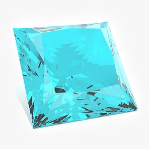 apatite gem princess 3D model