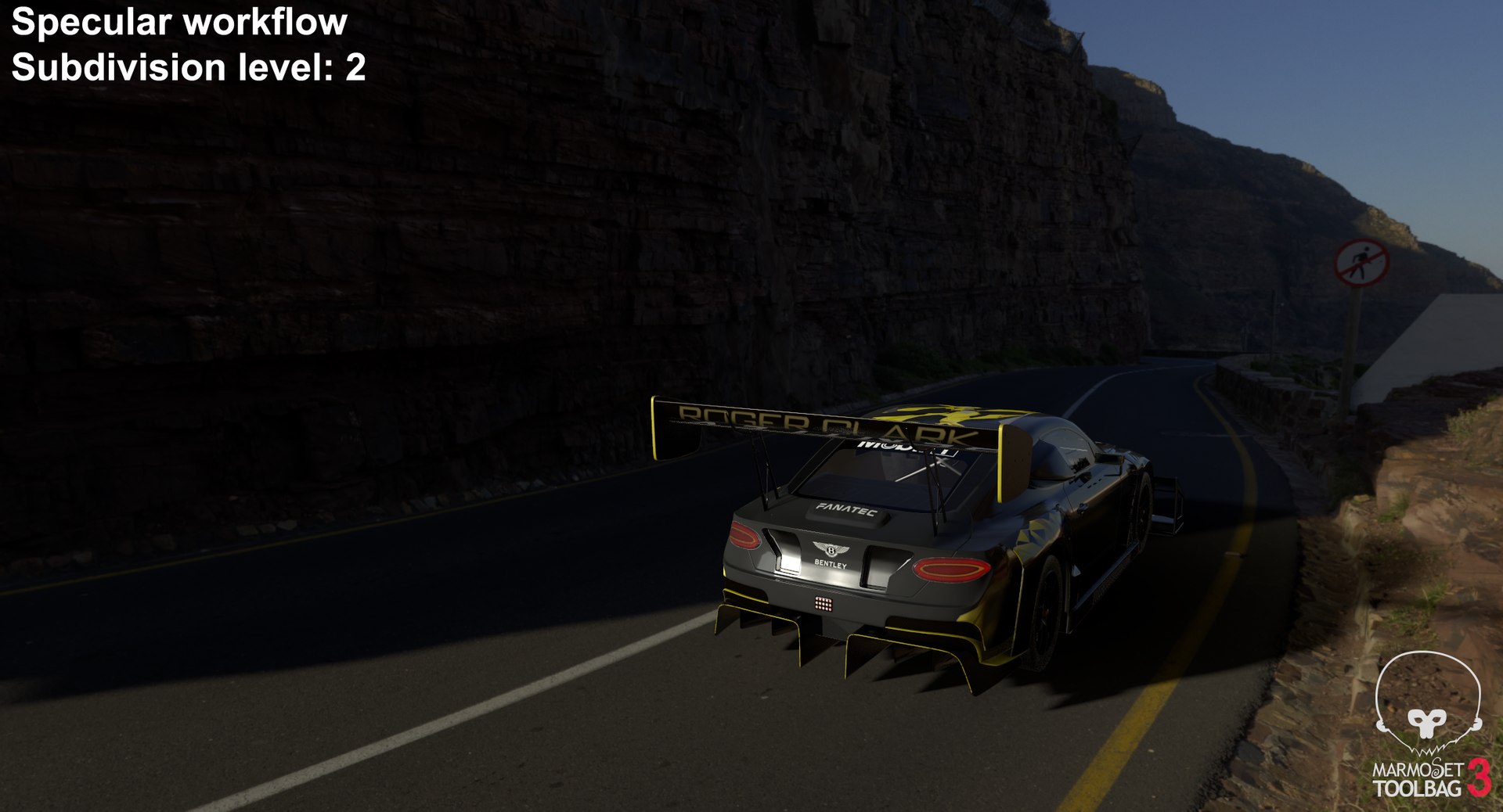 Bentley Continental GT3 Pikes Peak 3D model https://p.turbosquid.com/ts-thumb/9y/CK7dWa/vO/screenshot024/png/1626788939/1920x1080/fit_q87/660b1bcd82518b2877e1ae7dc8f4bc3b61ccdde4/screenshot024.jpg