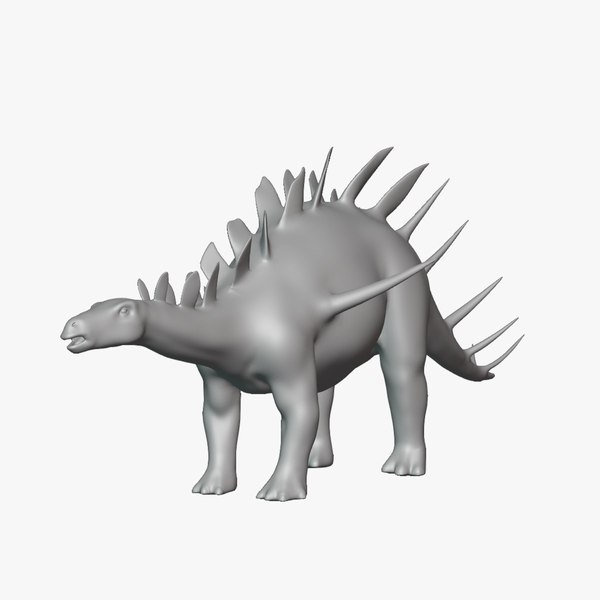 Kentrosaurus Basemesh Low Poly model