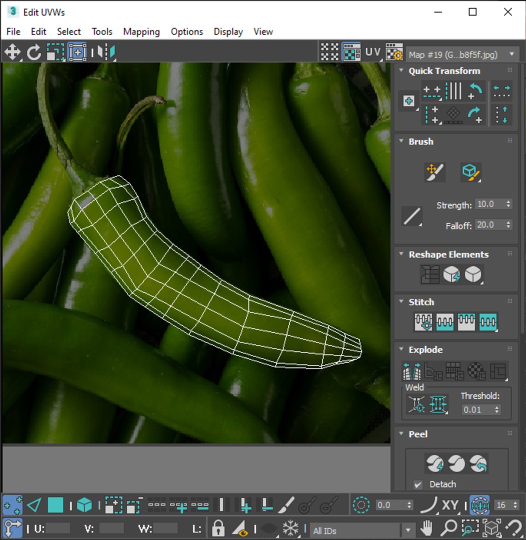 3D model Chili Peppers Set - TurboSquid 1894341