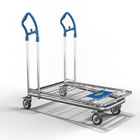 Ikea cart shopping