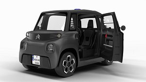 Citroen Ami 2020 Police HQ interior