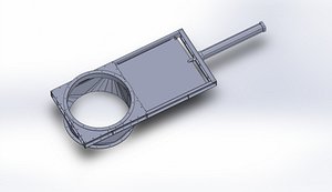 DIAMETER 1120 mm SLIDE VALVE-GATE model