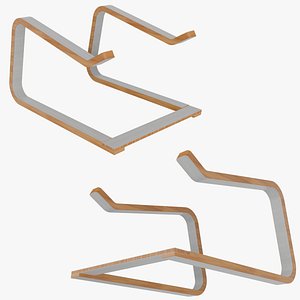 Stylish Wooden Laptop Stand model