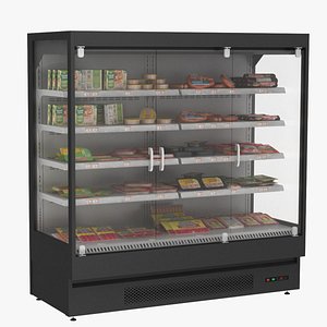 Freezer Display Cabinet - Deli Meats
